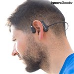 Casti sport cu suport pentru ureche, Freear InnovaGoods, Bluetooth, USB, InnovaGoods