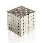 Cuburi magnetice Neocube 216, 5x5x5 mm, nichel, 216 piese, 1