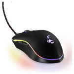 Mouse de gaming cu fir Motospeed MRGS201, RGB, 3600 DPI (Negru), MediaRange