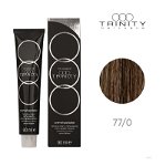 Vopsea crema pentru par COT Trinity Haircare 77/0 Blond mediu intens, 90 ml, Colours of Trinity