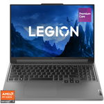 Laptop Gaming Lenovo Legion Slim 5 16AHP9 cu procesor AMD Ryzen,   7 8845HS pana la 5.1GHz, 16  , WQXGA, IPS, 165Hz, 2x 16GB SO-DIMM DDR5-5600, 1TB SSD, NVIDIA   GeForce RTX,   4060 8GB GDDR6, No OS, Luna G