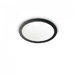 Spot incastrabil LED GAME rotund, negru, alb, 11W, 1000 lm, lumina calda (3000K), 192338, Ideal Lux, Ideal Lux