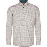 Camasa Oxford Shooting Shirt Grape Leaf/Terracotta Check, Seeland