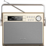 Radio portabil Philips AE5020, FM, auriu