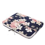 Husa laptop Canvaslife Sleeve 15/16 inch Navy Rose, Canvaslife