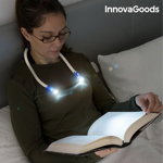 Lampa de Citit LED pentru Gat InnovaGoods. O lumina pentru citit confortabila si practica de mare ajutor, Shop Case Practice