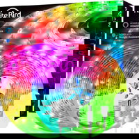 Gosund | NiteBird Banda LED RGB Smart Gosund SL3-D Wi-Fi, 16W, senzor muzica, lumina colorata, 10 m, compatibil Alexa Google Assistant, Gosund | NiteBird