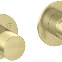 Baterie pentru dus, auriu, orizontal, cu comutator, pentru corp ingropat, Deante Silia Baterie pentru dus, auriu, orizontal, cu comutator, pentru corp ingropat, Deante Silia