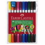 Carioca Faber Castell 2 capete 10/set, Faber Castell