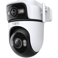 Camera de supraveghere Wireless TP-Link Tapo C545D cu 2 obiective 2K 3MP + 2K 3MP Pan//Tilt Utilizare exterior Wireless cu 2 antene si