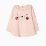 Tricou cu maneca lunga Zippy Cute Cat