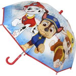 Umbrela pentru copii Paw Patrol Transparent Child  O66 cm
