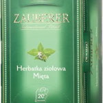 Ceai plante Premium Zauberer Belin Menta, 20 plicuri, 34 gr., Belin Zauberer