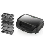 Sandwich-maker 6 in 1, ETA Sorento Plus 5151, 900 W, otel inoxidabil, 6 tipuri de placi detasabile, ETA