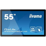 Display profesional IIYAMA ProLite TF5539UHSC-B1AG, 55", UHD 4K, Touch, 60Hz, negru