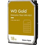 HDD WD Gold 18TB, 7200RPM, 512MB cache, SATA III