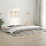 Cadru de pat, 200x200 cm, lemn masiv de pin, Casa Practica