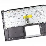 Tastatura Silver Asus VivoBook X512FA iluminata layout US fara rama enter mic, Asus