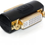 Adaptor Delock, 2 x DVI mama, Negru