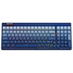 Tastatura gaming mecanica Bluetooth cu fir si wireless Redragon Garen Pro albastra iluminare RGB switch-uri mov
