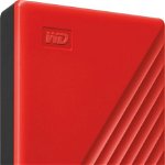 Hard disk extern WD My Passport 4TB USB 3.0 Red, WD