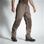 Pantalon 500 Călduros Rezistent Maro Bărbați, SOLOGNAC