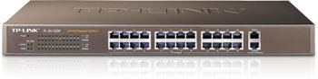 Switch 24 porturi 10/100 TP-LINK TL-SL1226, carcasa metalica, rack 19" 1U - doua porturi 10/100/1000, TP-LINK