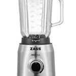 Blender Zass ZSB 09, 3 viteze, 1.5 litri, Pulse, 1000 W, Argintiu