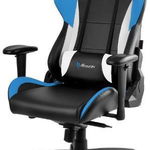 Scaun Gaming Arozzi Verona V2, reglabil (Negru/Albastru)
