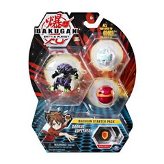 Figurine Bakugan Starter Pack - Darkus Lupitheon