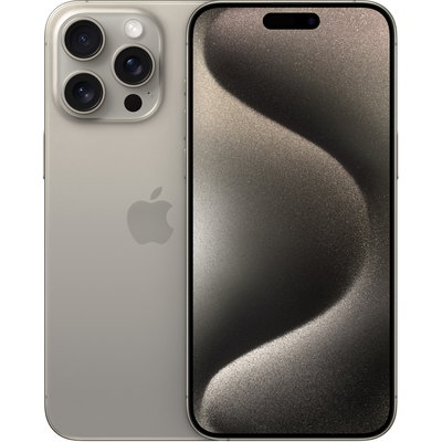 Telefon mobil Apple iPhone 15 Pro Max, 256GB, 5G, Natural Titanium