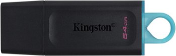 Memorie USB DataTraveler Exodia 64GB USB 3.2 Negru, Kingston