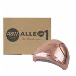 Lampa UV/LED Dual 24/48w Allelux Holo Rose Gold