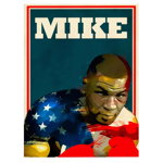 Tablou Mike Tyson boxer - Material produs:: Tablou canvas pe panza CU RAMA, Dimensiunea:: 70x100 cm, 