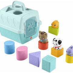 Set cu forme de sortat, Fisher Price, Fp Pets Sort & Stow, HTW93, Fisher Price