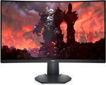 Monitor Gaming LED VA DELL S2722DGM, 27", QHD, 165Hz, AMD FreeSync Premium, negru