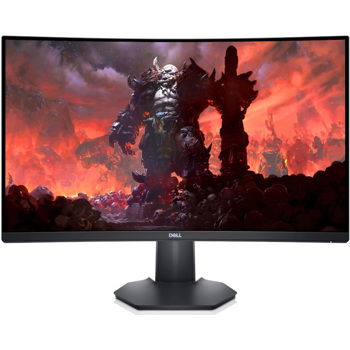 Monitor Gaming LED VA DELL S2722DGM, 27", QHD, 165Hz, AMD FreeSync Premium, negru