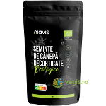 Seminte de Canepa Decorticate fara Gluten Ecologice/Bio 200g, NIAVIS