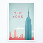 Poster Travelposter New York, 30 x 40 cm, Travelposter