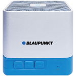 Boxa Portabila Blaupunkt , Conectivitate Bluetooth , Aux In/mp3/fm Radio/mini Usb , Alb/albastru, Blaupunkt