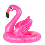 Saltea gonflabila (colac) pentru copii model Flamingo, dimensiune 66 x 47 cm, AVEX