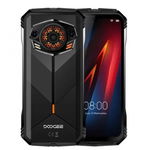 Telefon mobil Doogee S punk, Black, 4G, 6.58 FHD+ 90Hz, 16GB RAM(6GB + 10GB extensibil), 256GB ROM, Camera 50MP, Spreadtrum T606 Octa Core, Android 14, 10800mAh, DualSim, Doogee