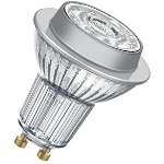 Bec LED Osram Parathom Spot PAR16, GU10, 9.1W (100W), 750 lm, lumina calda (3000K)