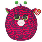 Jucarie de plus Ty Squish Girafa roz 30 cm, Ty