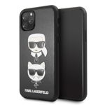 
Husa iPhone 11 Karl Lagerfeld Karl & Choupette Negru 