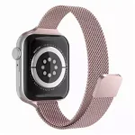 Curea Ceas Apple Watch 1   2   3   4   5   6   7   SE (42 mm   44 mm   45 mm) Roz W034