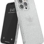 Adidas Adidas OR Husă de protecție pentru iPhone 13 Pro / 13 6.1` transparentă cu sclipici 47120, Adidas