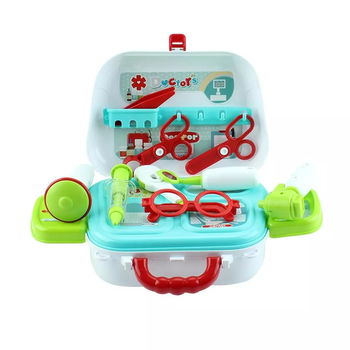 Set de joaca tip ghiozdan, Little Doctor, 15 accesorii (TIP PRODUS: Jucarii), toy