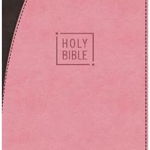Niv, Premium Gift Bible, Leathersoft, Pink/Brown, Red Letter Edition, Indexed, Comfort Print - Zondervan, Zondervan