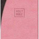 Niv, Premium Gift Bible, Leathersoft, Pink/Brown, Red Letter Edition, Indexed, Comfort Print - Zondervan, Zondervan